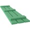 Ekena Millwork Americraft 3-Board, 3 Batten Exterior Real Wood Spaced Board-n-Batten Shutters, ARW401SB311X32LPH, PR ARW401SB311X32LPH - alternate 4